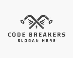 Mechanic Breaker Bar logo design