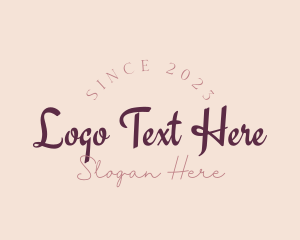 Elegant Feminine Business Logo