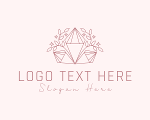 Upmarket - Diamond Gem Luxury logo design