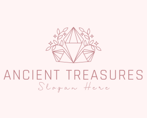 Diamond Gem Luxury logo design