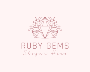 Ruby - Diamond Gem Luxury logo design