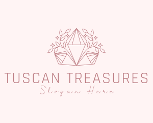 Diamond Gem Luxury logo design