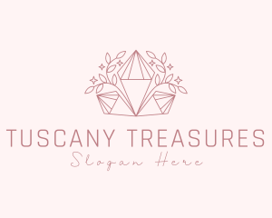 Diamond Gem Luxury logo design