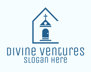 Gospel - Blue Catholic Chapel logo design