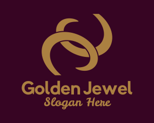 Treasure - Gold Earrings Jewelry logo design