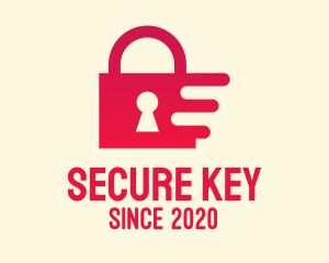 Digital Security Lock logo design