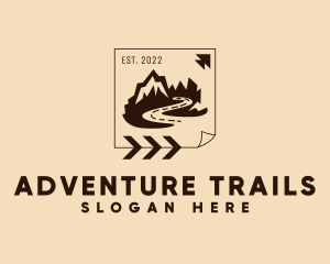 Mountain Trek Hiking logo design