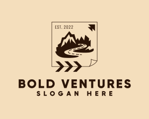 Mountain Trek Hiking logo design