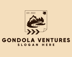 Mountain Trek Hiking logo design