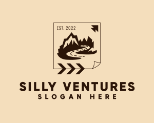 Mountain Trek Hiking logo design