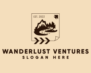 Mountain Trek Hiking logo design