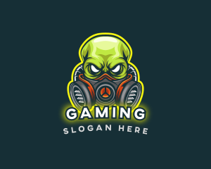 Gas Mask Gaming Logo