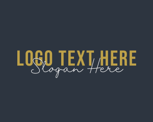 Retro Fashion Business Logo