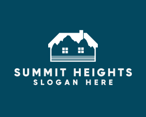 Climbing - Mountain Housing Realty logo design