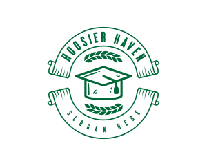 College Degree Graduation Education Logo