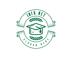 College Degree Graduation Education Logo