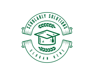 Scholar - Graduation Scholar Education logo design