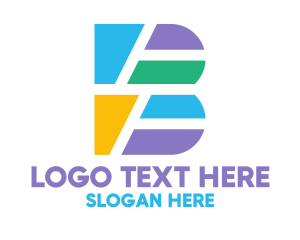 Mall - Modern Stylish Letter B logo design