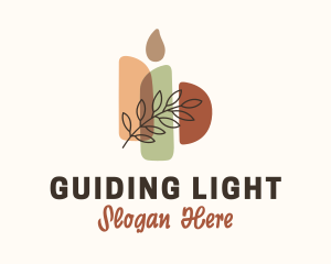 Boho Candle Ceremony  logo design