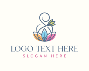 Leaf - Lotus Massage Spa logo design
