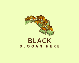 Black Eyed Susan Maryland logo design