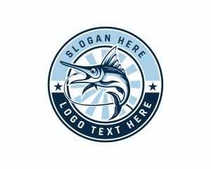 Bait - Fisherman Hook Seafood logo design