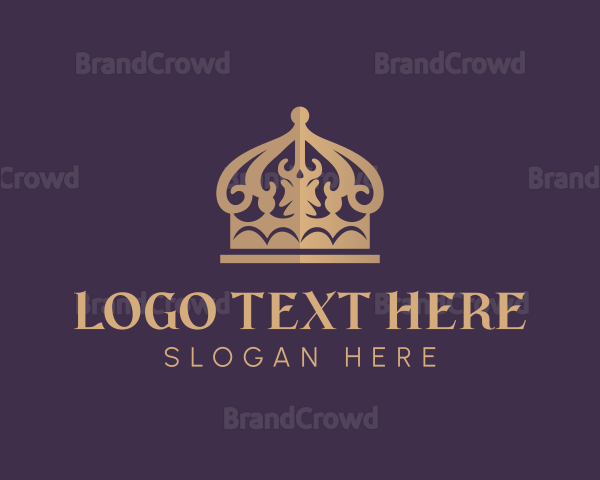 Elegant Noble Crown Logo