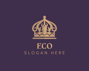 Royalty - Elegant Noble Crown logo design