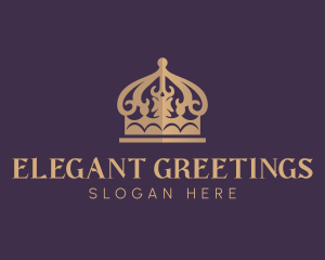 Elegant Noble Crown logo design