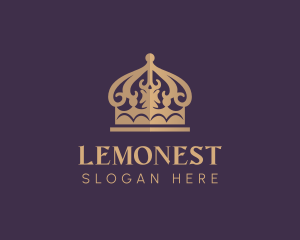 Premium - Elegant Noble Crown logo design