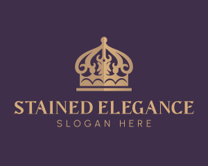 Elegant Noble Crown logo design