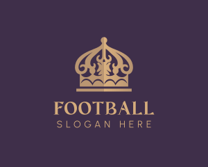 Kingdom - Elegant Noble Crown logo design