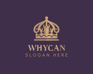 High End - Elegant Noble Crown logo design