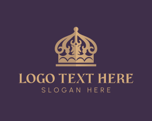 Elegant Noble Crown Logo