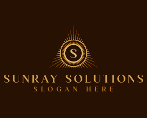 Upscale Luxury Pyramid logo design