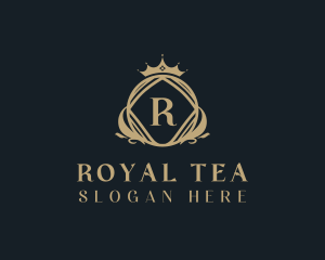 Golden Royal Crown logo design