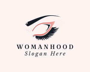 Eyeshadow - Eyeshadow Makeup Eyelash Fashion logo design