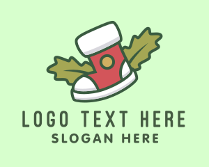 Holiday Christmas Sock Logo