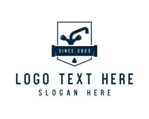 Handyman - Faucet Plumbing Handyman logo design