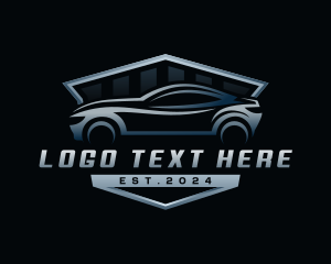 Racing - Auto Transportation Car logo design