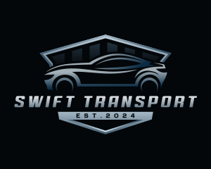 Auto Transportation Car logo design