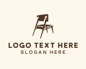 Home Staging - Furniture Chair Furnishing logo design