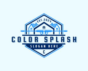 Pressure Cleaning Disinfect logo design