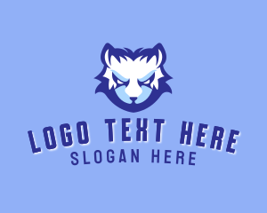 Player - Fierce Dog Esports logo design