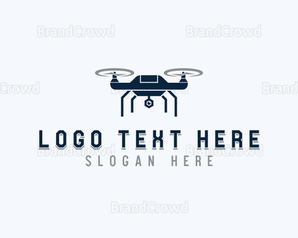 Rotorcraft Aerial Drone Logo