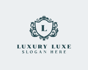 Luxury Regal Shield logo design