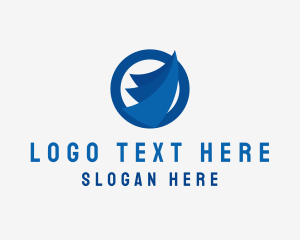 International - Tech Swoosh Brand logo design
