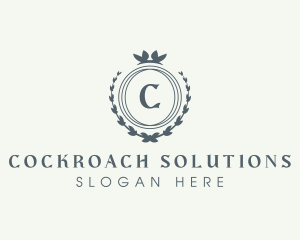 Elegant Wreath Boutique logo design