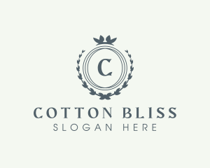 Elegant Wreath Boutique logo design