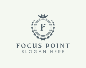 Elegant Wreath Boutique logo design